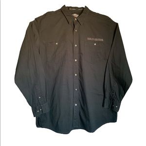 Harley Davidson Button Up Shirt